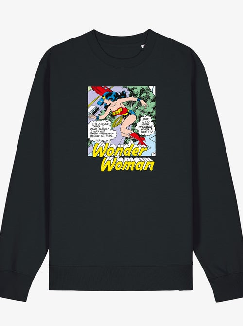 Sweater Dames - WONDER WOMAN I DO KNOW TROUBLE WHEN I SEE IT - Kiabi Sweater Dames - WONDER WOMAN I DO KNOW TROUBLE WHEN I SEE IT - Kiabi