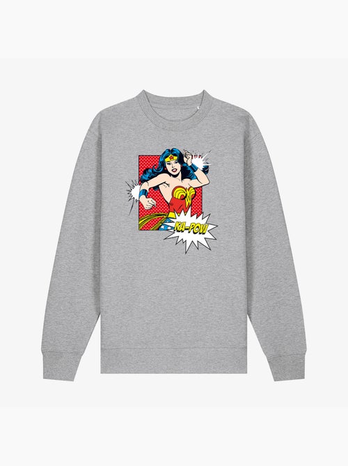 Sweater Dames - WONDER WOMAN KA POW - Kiabi Sweater Dames - WONDER WOMAN KA POW - Kiabi