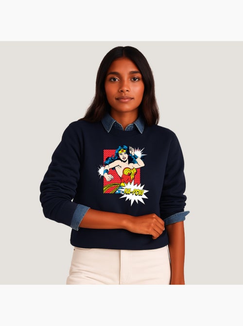 Sweater Dames - WONDER WOMAN KA POW - Kiabi Sweater Dames - WONDER WOMAN KA POW - Kiabi