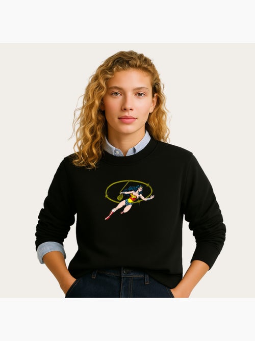 Sweater Dames - WONDER WOMAN LASSO OF TRUTH - Kiabi Sweater Dames - WONDER WOMAN LASSO OF TRUTH - Kiabi