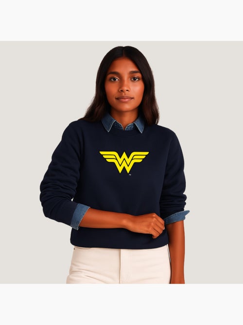 Sweater Dames - WONDER WOMAN LOGO - Kiabi Sweater Dames - WONDER WOMAN LOGO - Kiabi
