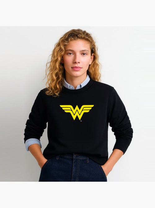 Sweater Dames - WONDER WOMAN LOGO - Kiabi Sweater Dames - WONDER WOMAN LOGO - Kiabi