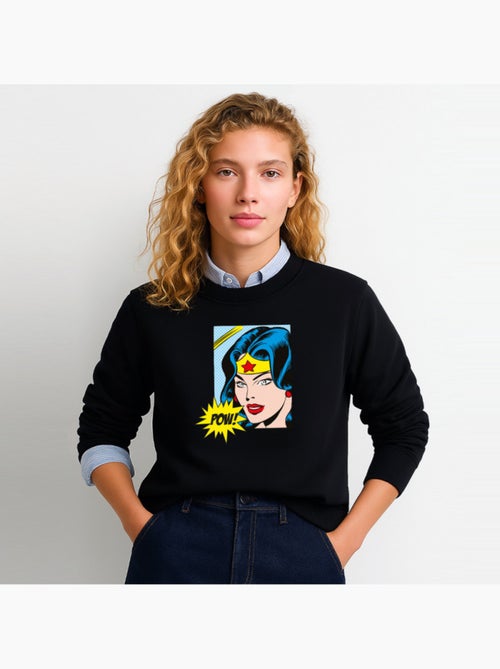 Sweater Dames - WONDER WOMAN POW - Kiabi Sweater Dames - WONDER WOMAN POW - Kiabi