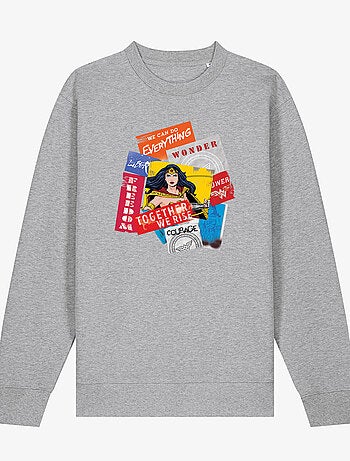 Sweater Dames - WONDER WOMAN TOGETHER WE RISE