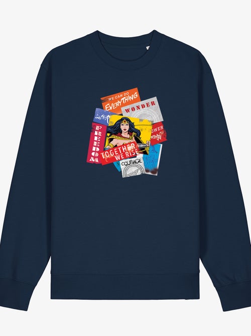 Sweater Dames - WONDER WOMAN TOGETHER WE RISE - Kiabi Sweater Dames - WONDER WOMAN TOGETHER WE RISE - Kiabi