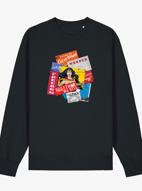 Sweater Dames - WONDER WOMAN TOGETHER WE RISE - Kiabi Sweater Dames - WONDER WOMAN TOGETHER WE RISE - Kiabi