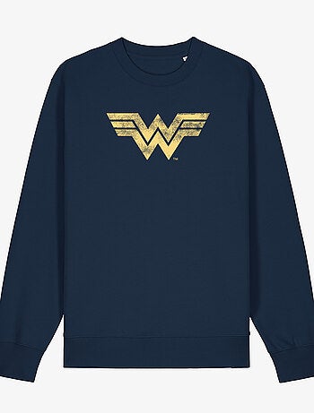 Sweater Dames - WONDER WOMAN VINTAGE LOGO