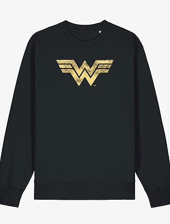 Sweater Dames - WONDER WOMAN VINTAGE LOGO
