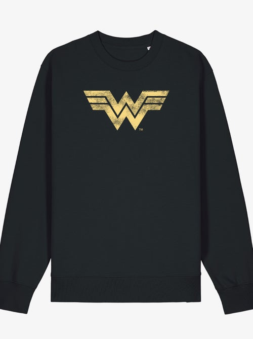Sweater Dames - WONDER WOMAN VINTAGE LOGO - Kiabi Sweater Dames - WONDER WOMAN VINTAGE LOGO - Kiabi