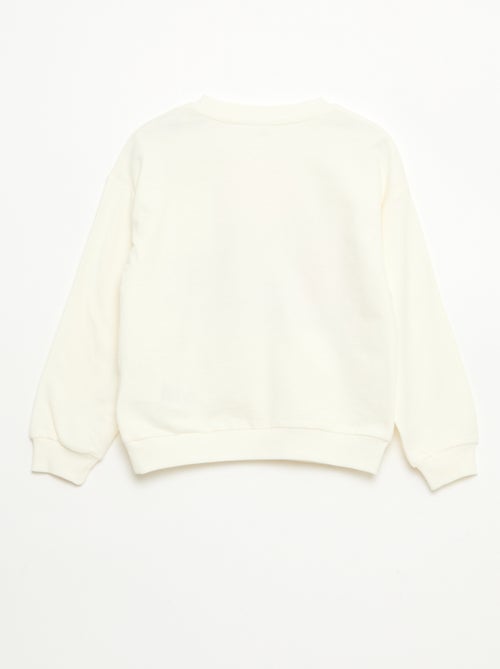 Sweater 'Hello Kitty & Kuromi' met ronde hals - Kiabi