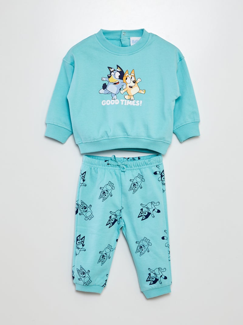 Sweater + joggingbroek met Bluey-print - 2-delig BLAUW - Kiabi