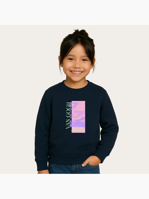 Sweater Kinder APOH VAN GOGH STARRY NIGHT SCRIBBLE - Kiabi Sweater Kinder APOH VAN GOGH STARRY NIGHT SCRIBBLE - Kiabi
