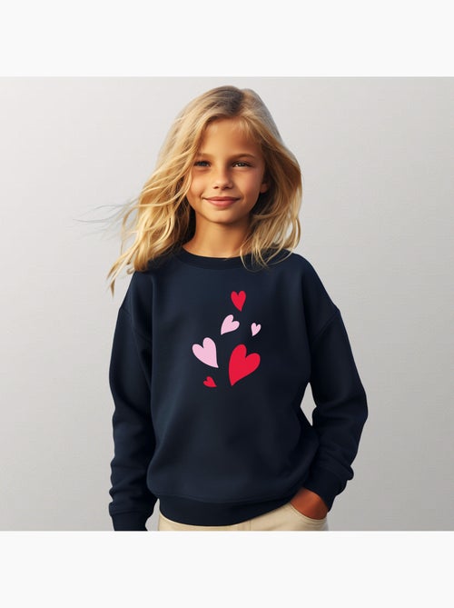 Sweater Kinder BACK MANY HEARTS - Kiabi Sweater Kinder BACK MANY HEARTS - Kiabi
