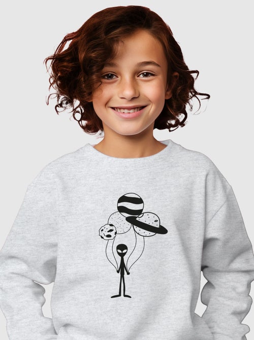 Sweater Kinder BALLON CONSTELLATION - Kiabi Sweater Kinder BALLON CONSTELLATION - Kiabi