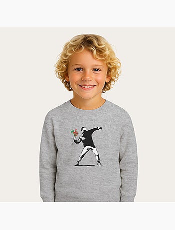 Sweater Kinder BANKSY LOVE