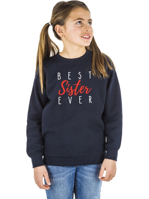 Sweater Kinder BEST SISTER EVER - Kiabi Sweater Kinder BEST SISTER EVER - Kiabi