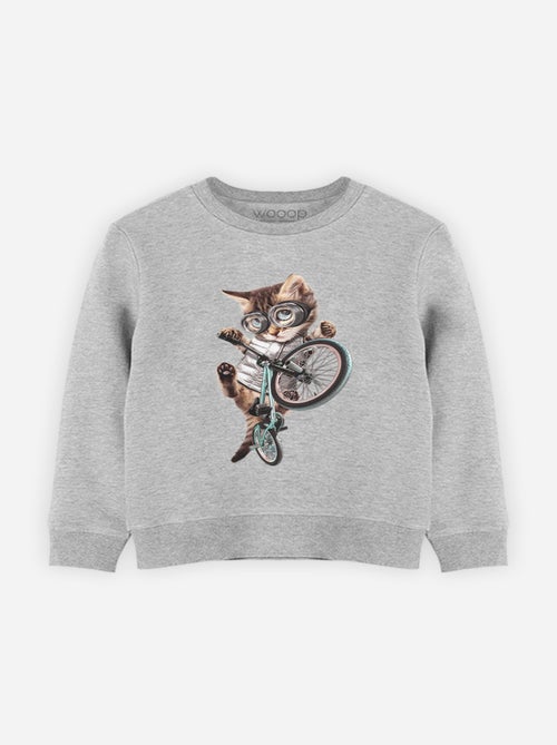 Sweater Kinder BMX CAT - Kiabi Sweater Kinder BMX CAT - Kiabi