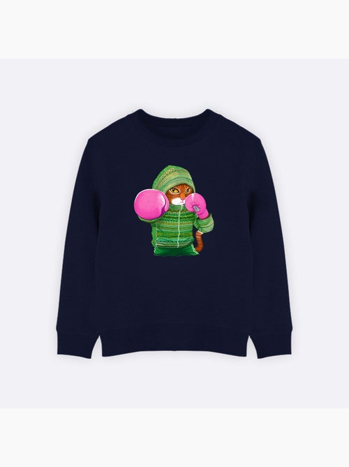 Sweater Kinder BOXING CAT GINGER - Kiabi Sweater Kinder BOXING CAT GINGER - Kiabi