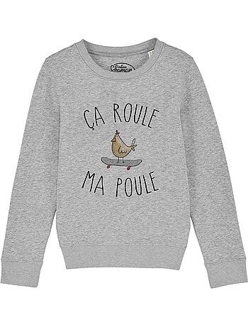 Sweater Kinder CA ROULE MA POULE