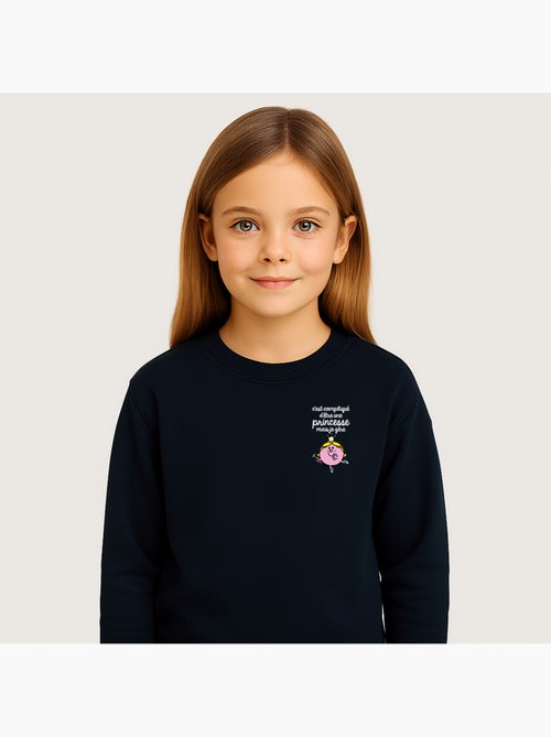 Sweater Kinder C'EST COMPLIQUÉ D'ÊTRE UNE PRINCESSE CŒUR - Kiabi Sweater Kinder C'EST COMPLIQUÉ D'ÊTRE UNE PRINCESSE CŒUR - Kiabi