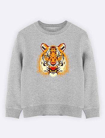 Sweater Kinder CHOBOPOP GEOMETRIC TIGER