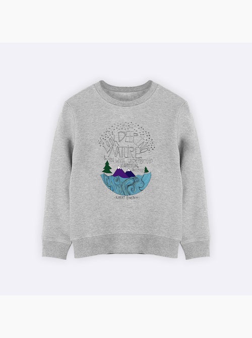 Sweater Kinder DEEP INTO NATURE - Kiabi Sweater Kinder DEEP INTO NATURE - Kiabi