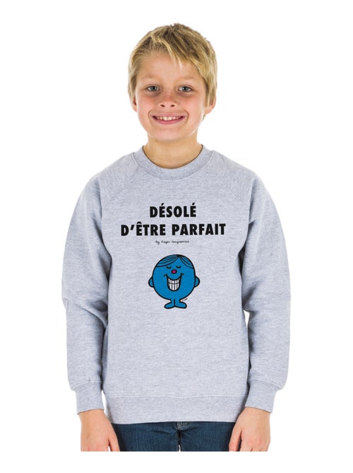 Sweater Kinder DÉSOLÉ D'ÊTRE PARFAIT 2 - Kiabi Sweater Kinder DÉSOLÉ D'ÊTRE PARFAIT 2 - Kiabi