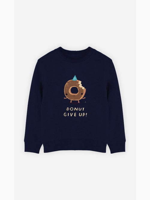 Sweater Kinder DONUT GIVE UP - Kiabi Sweater Kinder DONUT GIVE UP - Kiabi