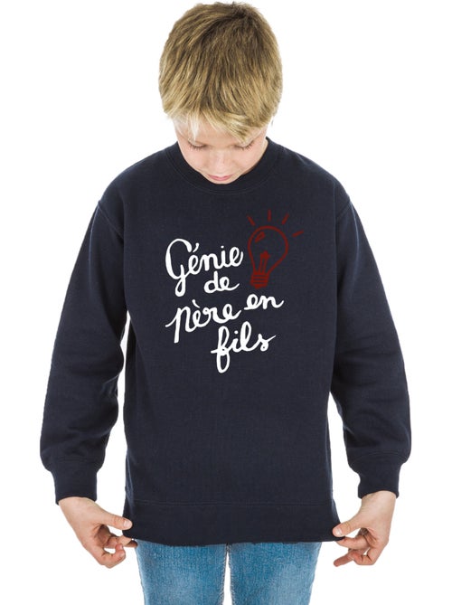 Sweater Kinder GÉNIE DE PÈRE EN FILS - Kiabi Sweater Kinder GÉNIE DE PÈRE EN FILS - Kiabi