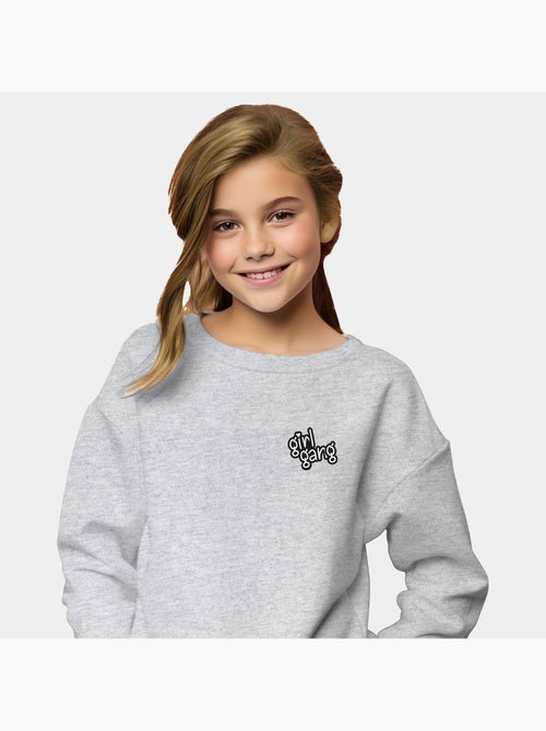 Sweater Kinder GIRL GANG CŒUR - Kiabi Sweater Kinder GIRL GANG CŒUR - Kiabi