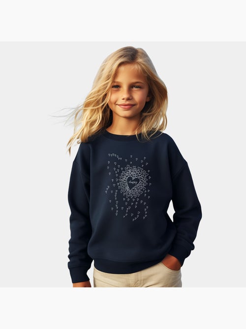 Sweater Kinder HAPPY HEARTS - Kiabi Sweater Kinder HAPPY HEARTS - Kiabi