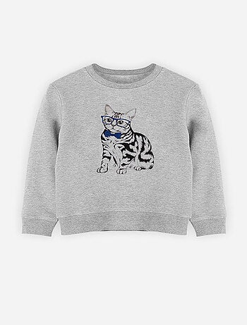 Sweater Kinder HIPSTER CAT