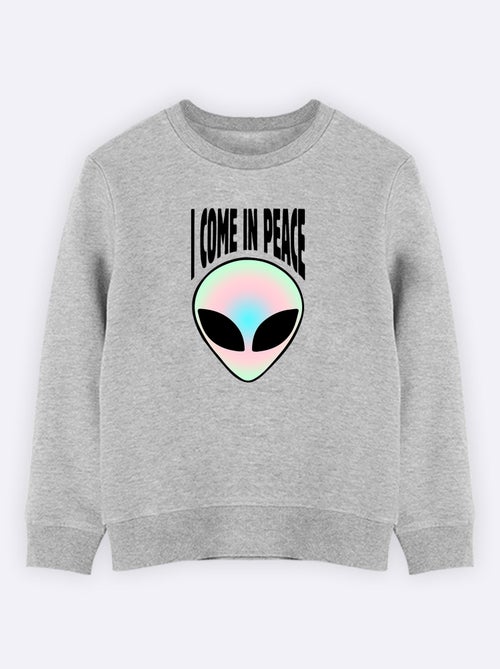 Sweater Kinder I COME IN PEACE 2 - Kiabi Sweater Kinder I COME IN PEACE 2 - Kiabi