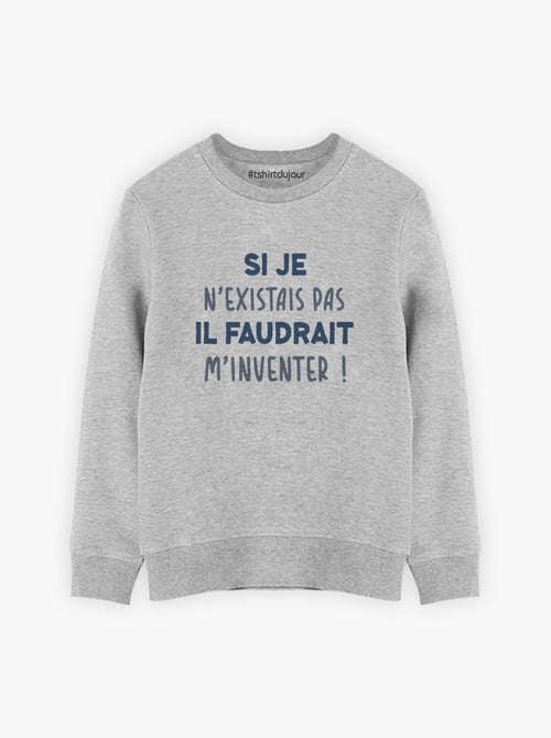 Sweater Kinder IL FAUDRAIT M'INVENTER - Kiabi Sweater Kinder IL FAUDRAIT M'INVENTER - Kiabi