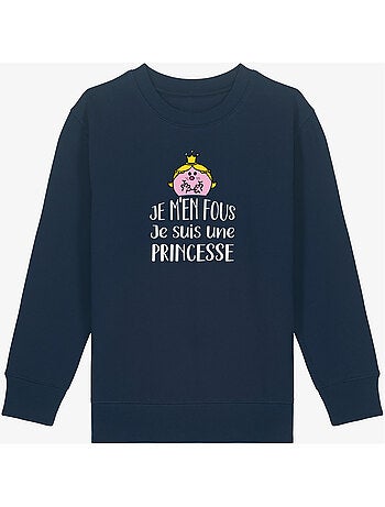 Sweater Kinder JE M EN FOUS JE SUIS UNE PRINCESSE