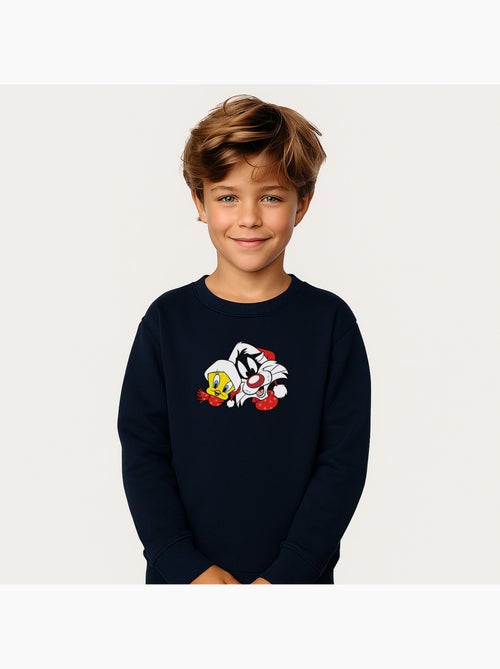 Sweater Kinder LOONEY TUNES SYLVESTER AND TWEETY - Kiabi Sweater Kinder LOONEY TUNES SYLVESTER AND TWEETY - Kiabi