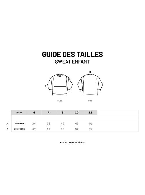 Sweater Kinder MADAME PRINCESSE CŒUR - Kiabi Sweater Kinder MADAME PRINCESSE CŒUR - Kiabi