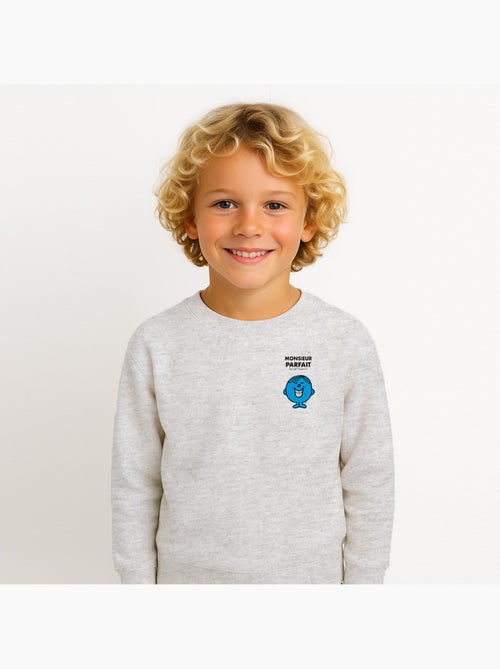 Sweater Kinder MONSIEUR PARFAIT CŒUR - Kiabi Sweater Kinder MONSIEUR PARFAIT CŒUR - Kiabi