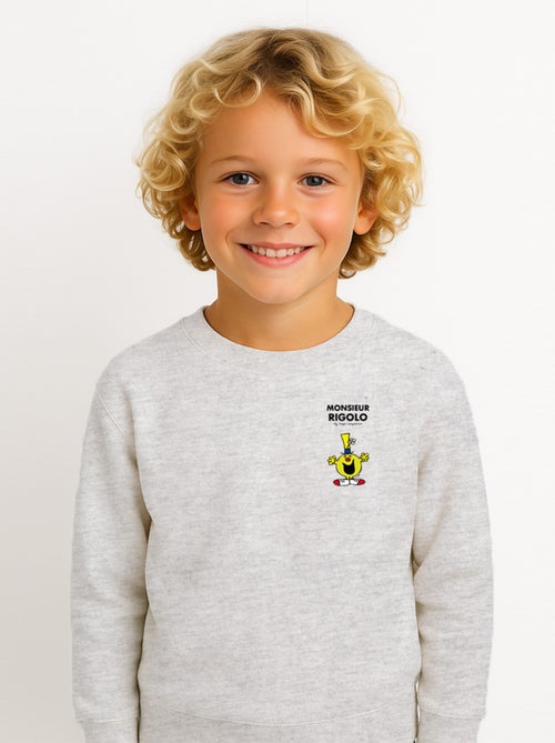 Sweater Kinder MONSIEUR RIGOLO CŒUR - Kiabi Sweater Kinder MONSIEUR RIGOLO CŒUR - Kiabi