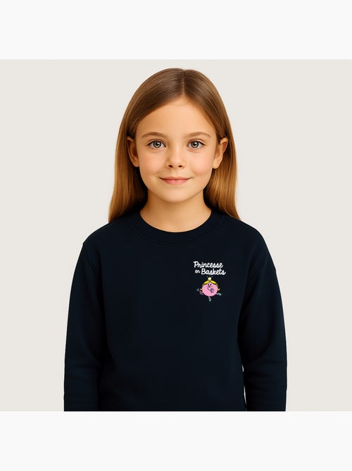 Sweater Kinder PRINCESSE EN BASKET CŒUR - Kiabi Sweater Kinder PRINCESSE EN BASKET CŒUR - Kiabi