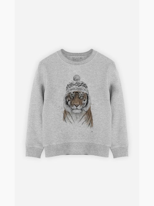 Sweater Kinder SIBERIAN TIGER - Kiabi Sweater Kinder SIBERIAN TIGER - Kiabi