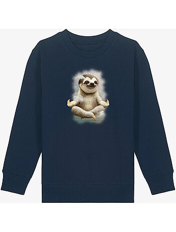 Sweater Kinder SLOTH MEDITATE