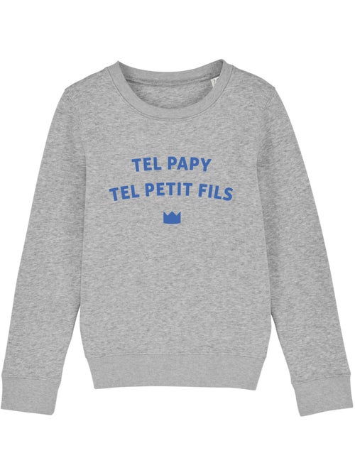 Sweater Kinder TEL PAPY TELLE PETIT FILS WAF - Kiabi Sweater Kinder TEL PAPY TELLE PETIT FILS WAF - Kiabi