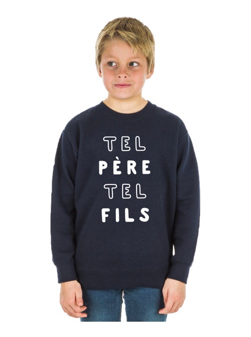 Sweater Kinder TEL PÈRE TEL FILS 2 MPT - Kiabi Sweater Kinder TEL PÈRE TEL FILS 2 MPT - Kiabi