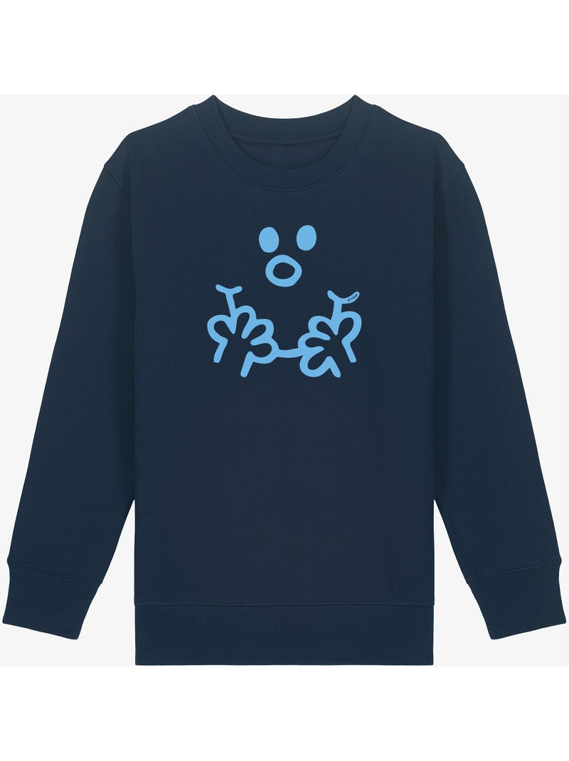 Sweater Kinder VISAGE MONSIEUR Marineblauw - Kiabi