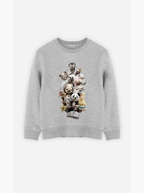 Sweater Kinder ZOO ESCAPE - Kiabi Sweater Kinder ZOO ESCAPE - Kiabi