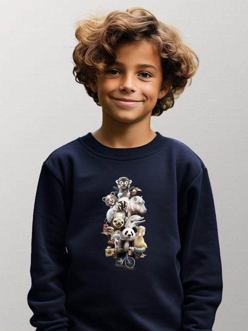 Sweater Kinder ZOO ESCAPE - Kiabi Sweater Kinder ZOO ESCAPE - Kiabi