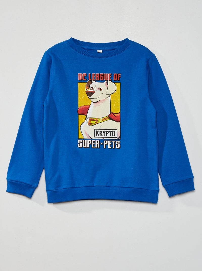 Sweater 'Krypto' blauw - Kiabi