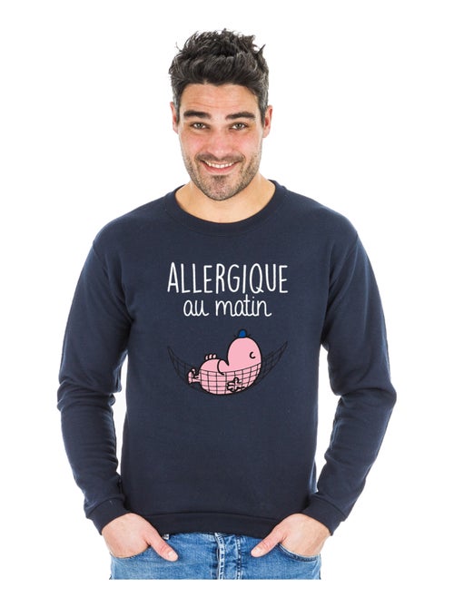 Sweater Man - ALLERGIQUE AU MATIN - Kiabi Sweater Man - ALLERGIQUE AU MATIN - Kiabi
