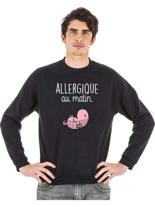 Sweater Man - ALLERGIQUE AU MATIN - Kiabi Sweater Man - ALLERGIQUE AU MATIN - Kiabi